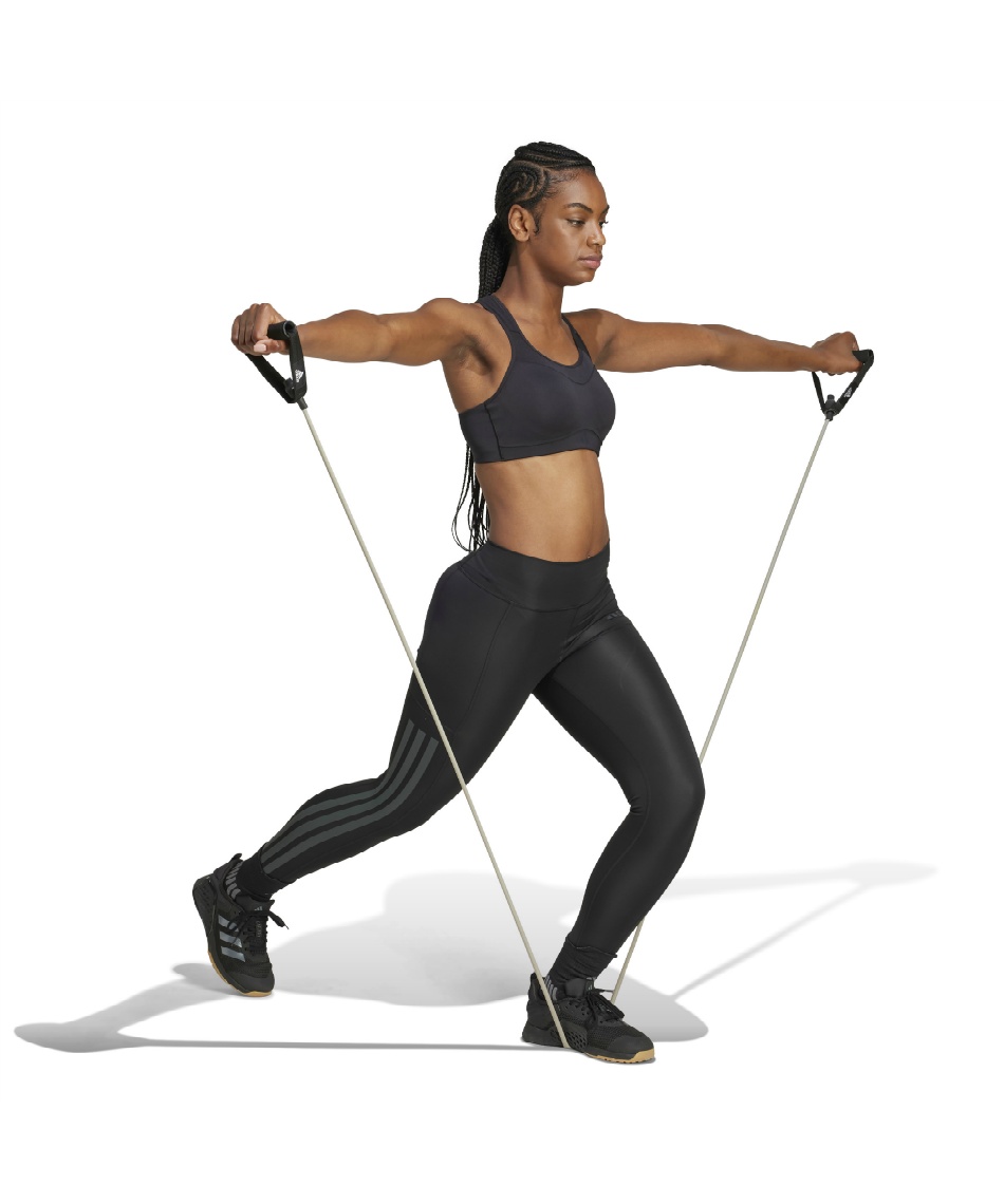 アディダス　シームレスタイツ　ブルー adidas アディダス ショートタイツ コンプレッション スパッツ