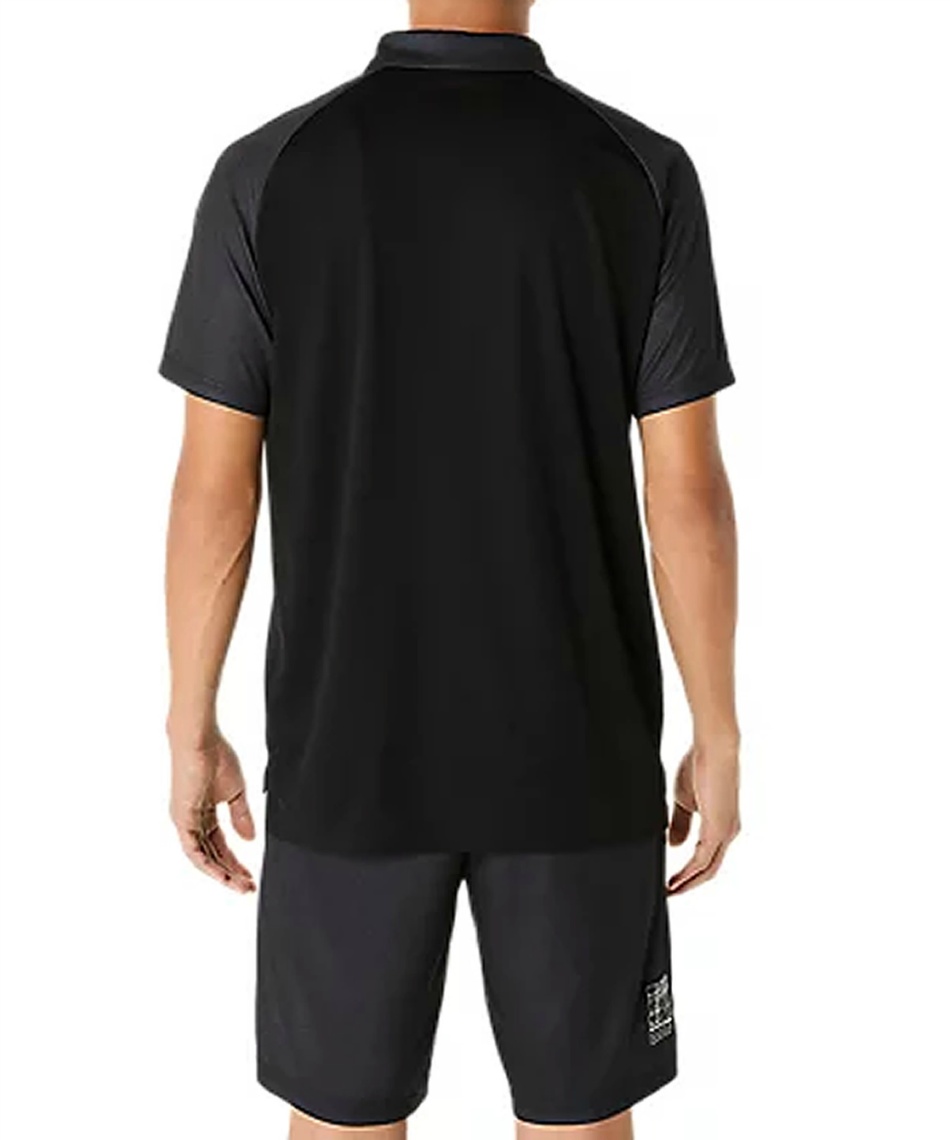 アシックス(asics) ポロシャツ 半袖 ドライグラフィックボタンダウン