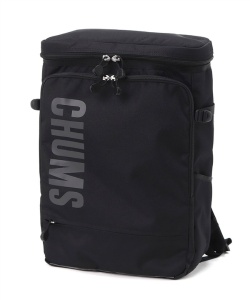 チャムス CHUMS バックパック メンズ レディース リサイクルトップオープンスクエアデイパック CH60-3919-BLACK X BLACK チャムス(CHUMS) バックパック リサイクルトップオープンスクエア