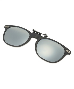 l|Cg54pt yz`X(CHUMS) TOX `X NbvI TOX CHUMS Clip-On Sunglasses CH62-1871-MBK/SLV M MBK^SLV M
