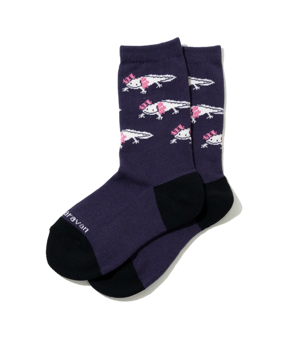 ゴースローキャラバン(Go Slow Caravan) ソックス ジャガード クルー