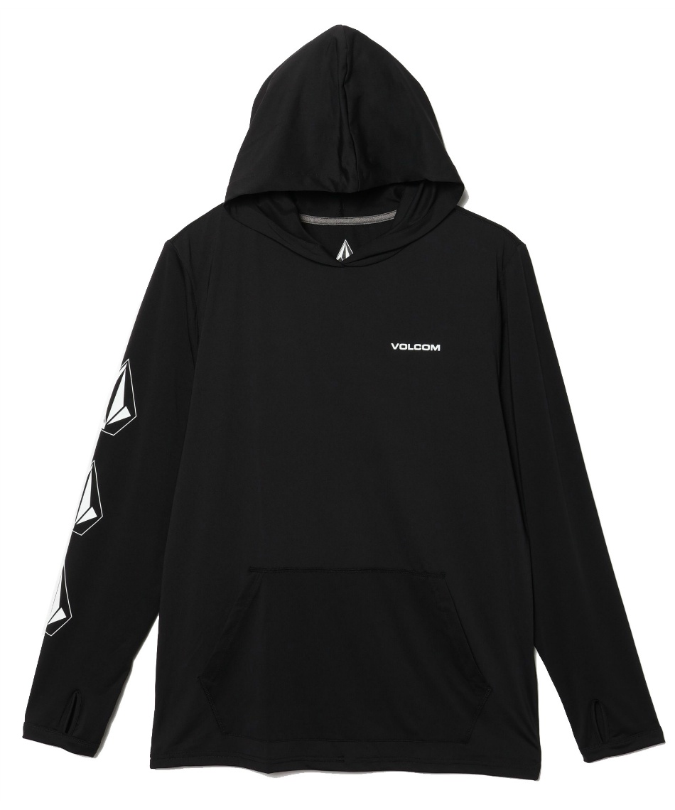 ボルコム(VOLCOM) ラッシュガード 長袖 Large Iconic Hood Long Sleeve