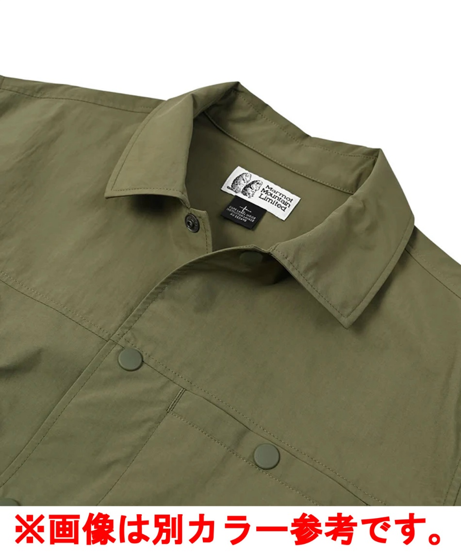 アウトドア ジャケット ガニソンコーチジャケット MTSS25MJK015-BLACK