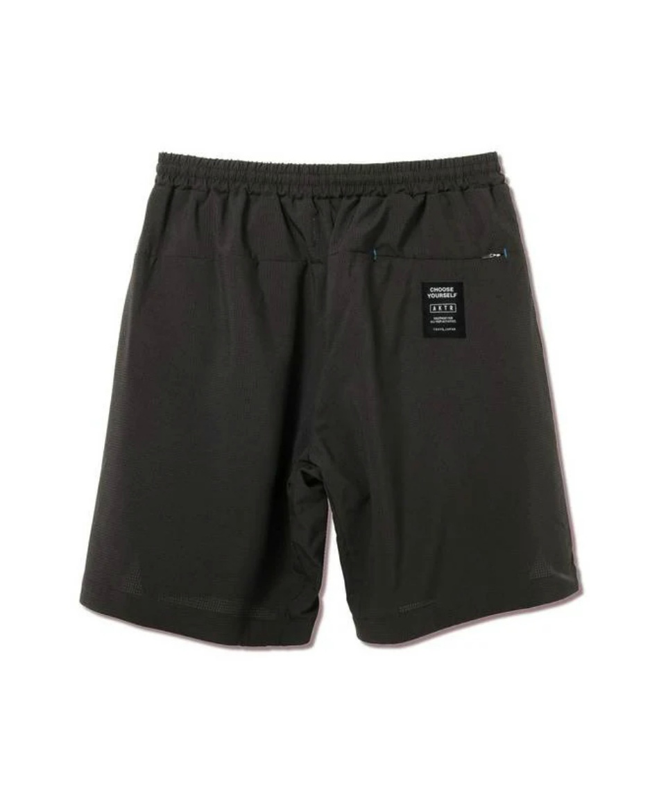 AKTR アクター KOSMOS PATTERN SHORTS BL ブラック バスケットボール ハーフパンツ ASTERISK AIR FLOW 6.5-INCH