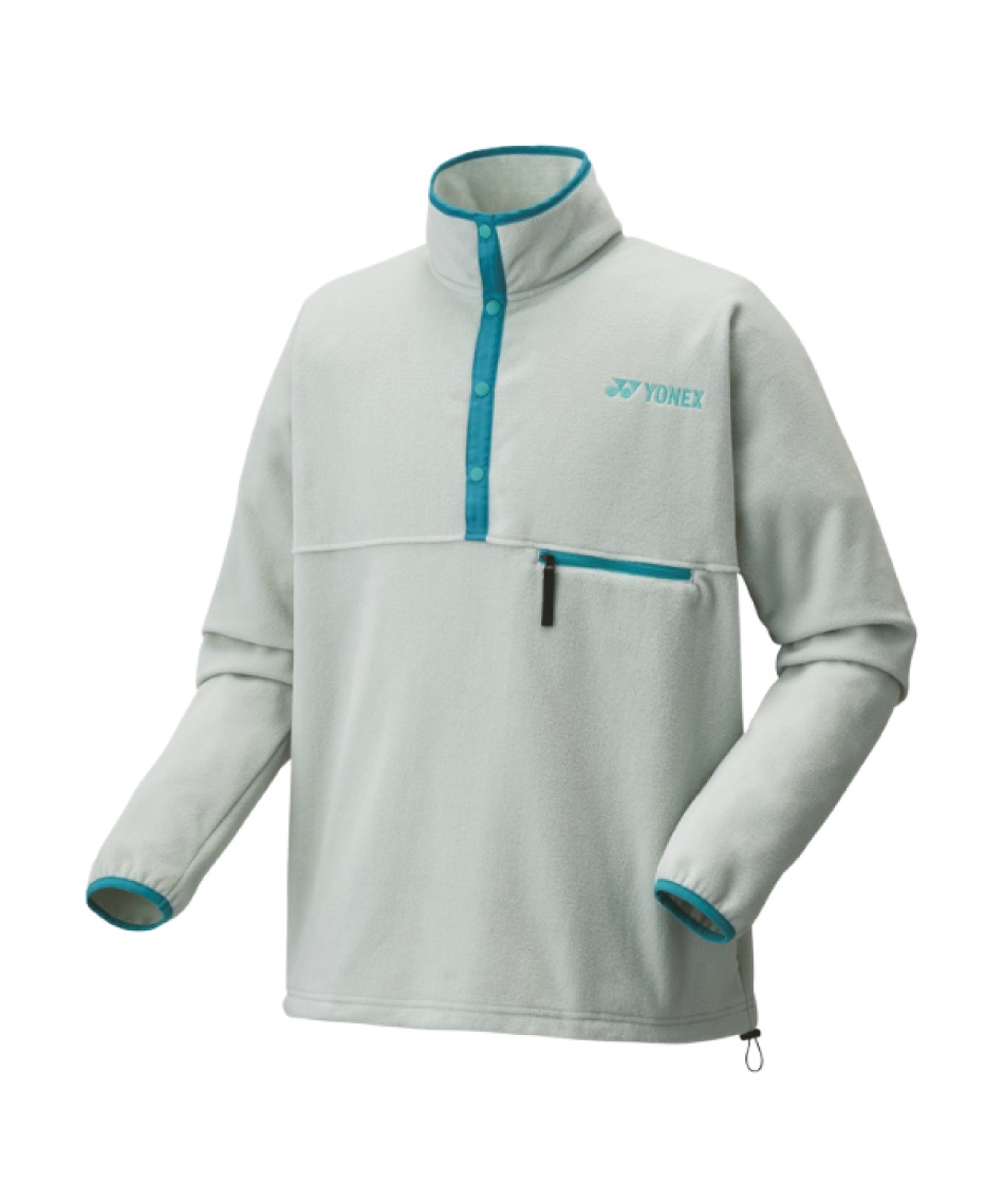 獲得ポイント125pt 【送料無料】ヨネックス(YONEX) テニスウェア バドミントンウェア 防寒ジャケット ユニフリースプルオーバー 90094 メンズ レディース 326ICGR S