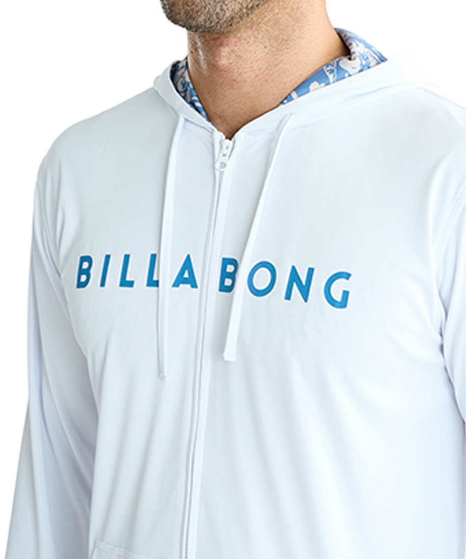 ビラボン(BILLABONG) ラッシュガード 長袖 LS ZIPラッシュパーカー