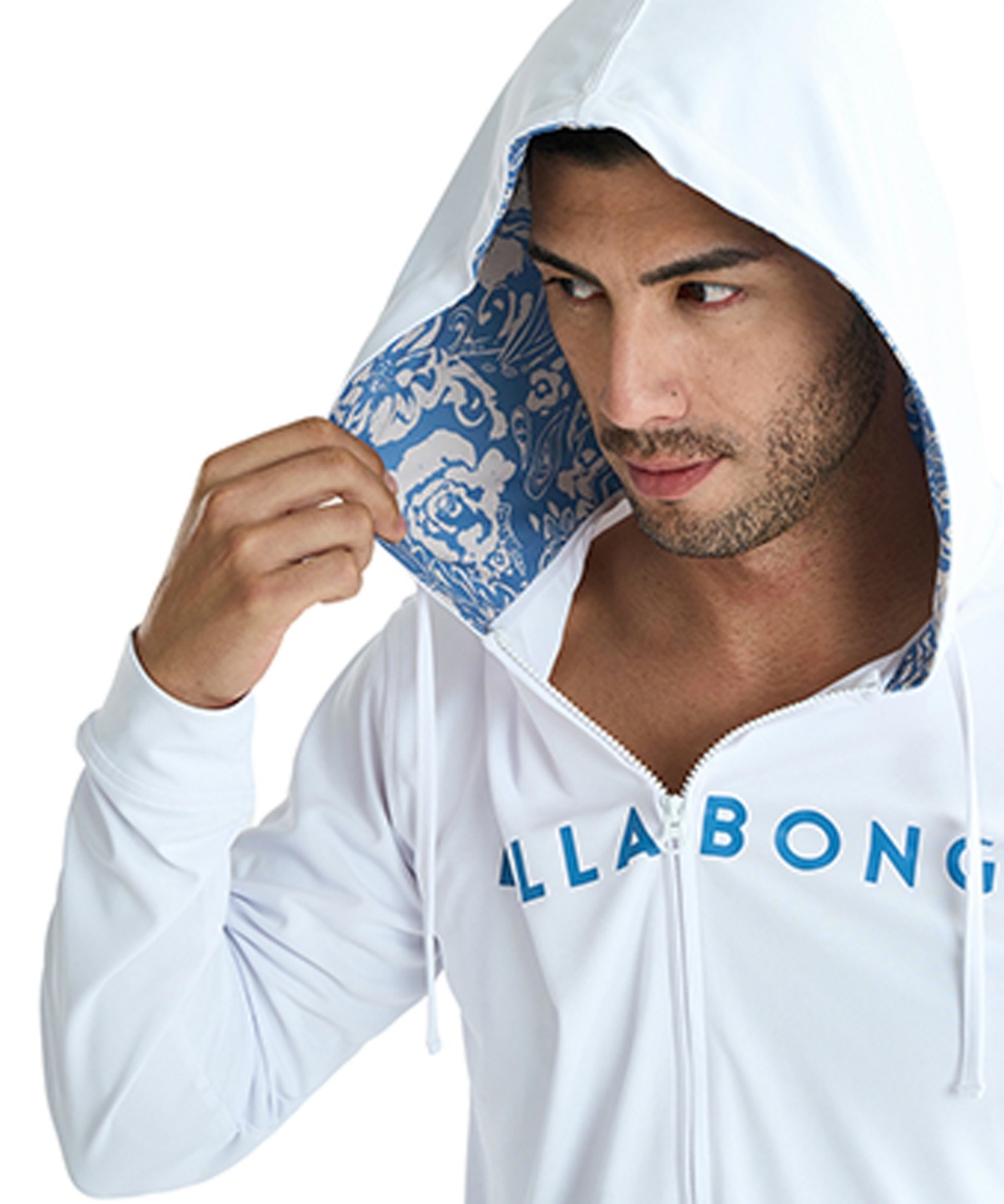 ビラボン(BILLABONG) ラッシュガード 長袖 LS ZIPラッシュパーカー