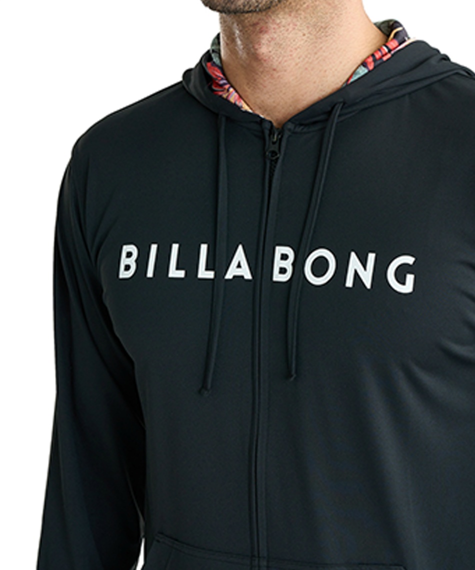 ビラボン(BILLABONG) ラッシュガード 長袖 LS ZIPラッシュ