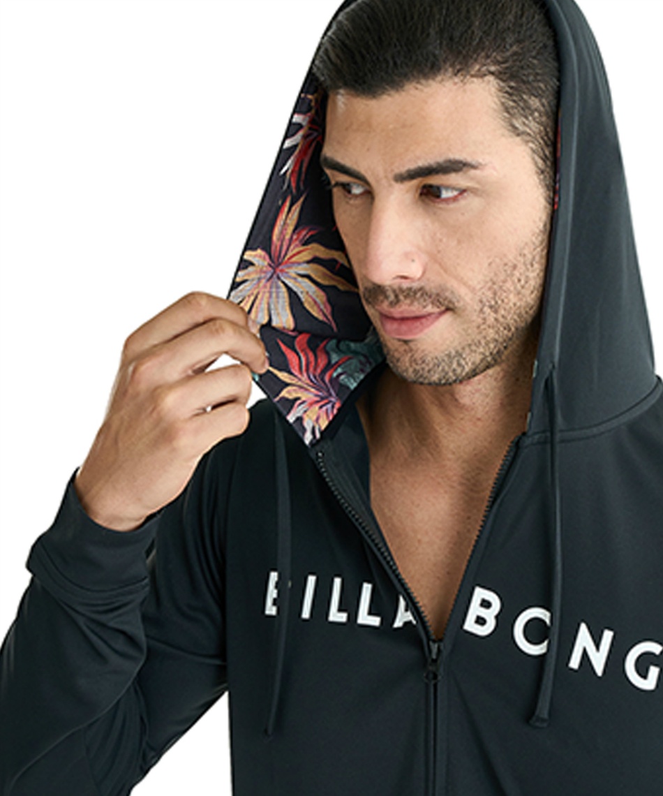 ビラボン(BILLABONG) ラッシュガード 長袖 LS ZIPラッシュ