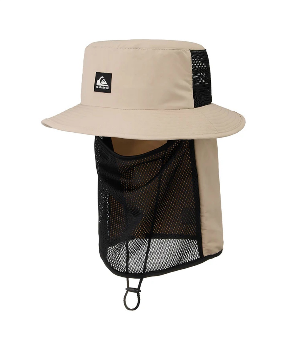 �l���|�C���g53pt 11% OFF�^SALE �y���������z�N�C�b�N�V���o�[(QUIKSILVER) �T�[�t�n�b�g WR UV WATER FACE MASK HAT �����Y �T�[�t�n�b�g QSA251713 �y�������K�i�z BGE F