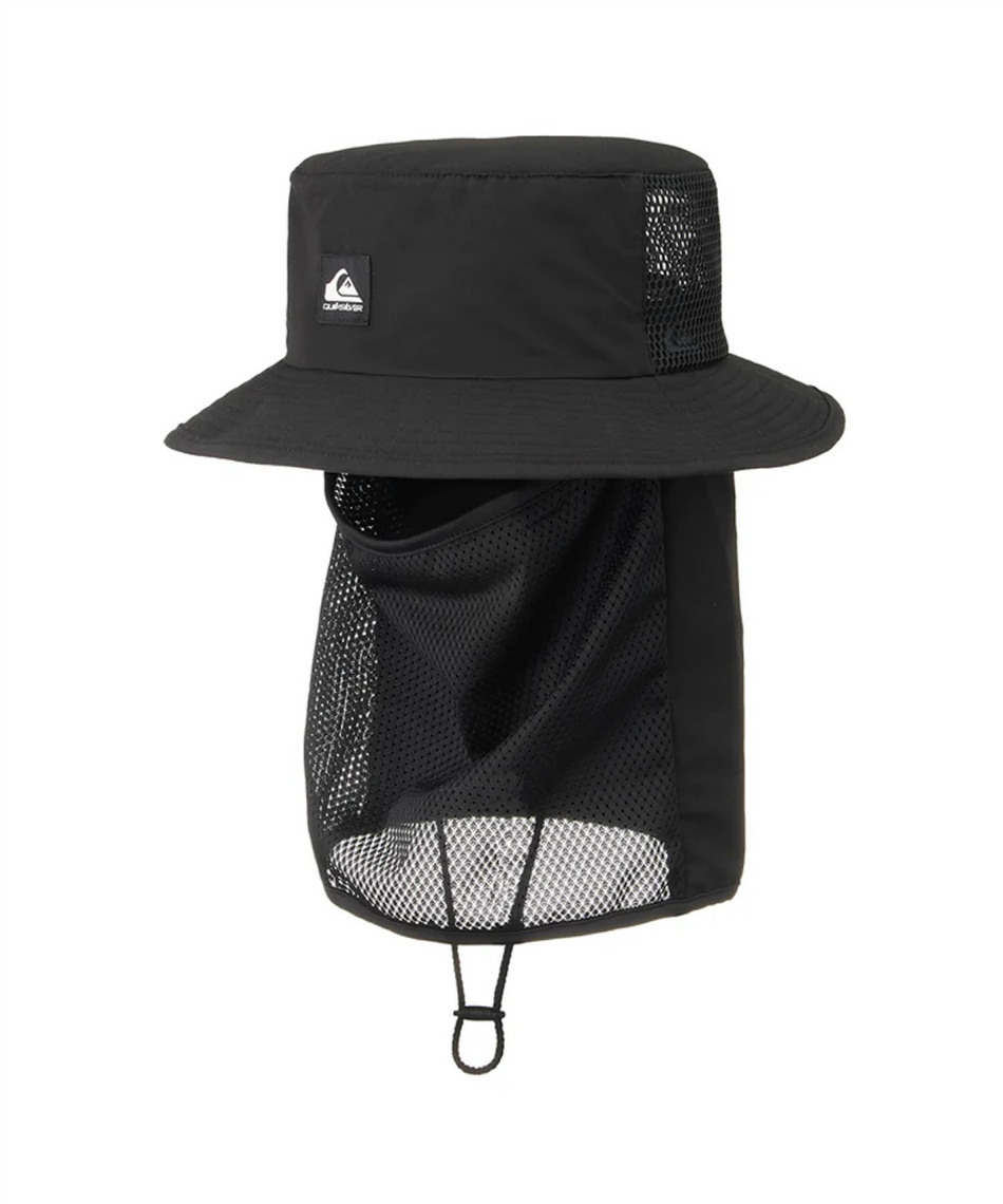 �l���|�C���g53pt 11% OFF�^SALE �y���������z�N�C�b�N�V���o�[(QUIKSILVER) �T�[�t�n�b�g WR UV WATER FACE MASK HAT �����Y �T�[�t�n�b�g QSA251713 �y�������K�i�z BLK F