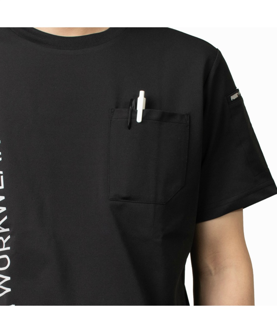 プーマ ワークウェア(PUMA WORKWEAR) Tシャツ 半袖 作業ウェア PUMA