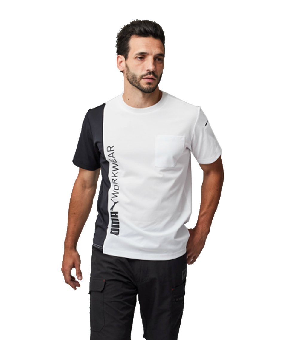 プーマ ワークウェア(PUMA WORKWEAR) Tシャツ 半袖 作業ウェア PUMA