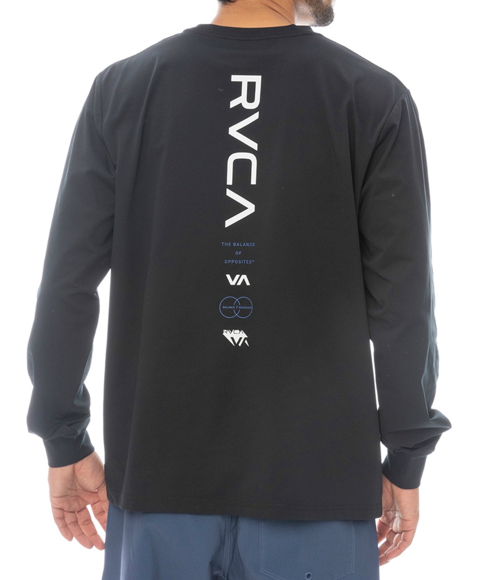 ルーカ(RVCA) ラッシュガード 長袖 L SラッシュTシャツ BF041876