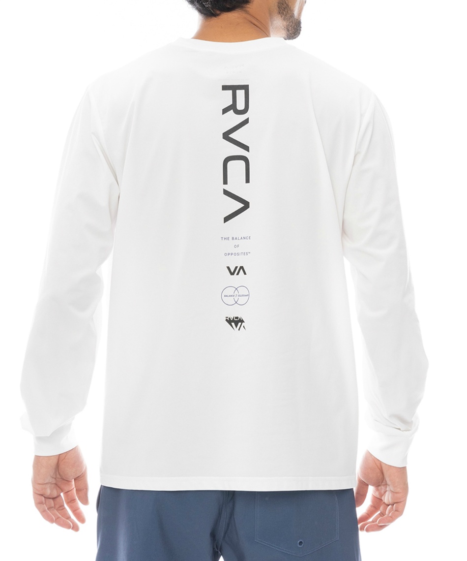 ルーカ(RVCA) ラッシュガード 長袖 L SラッシュTシャツ BF041876