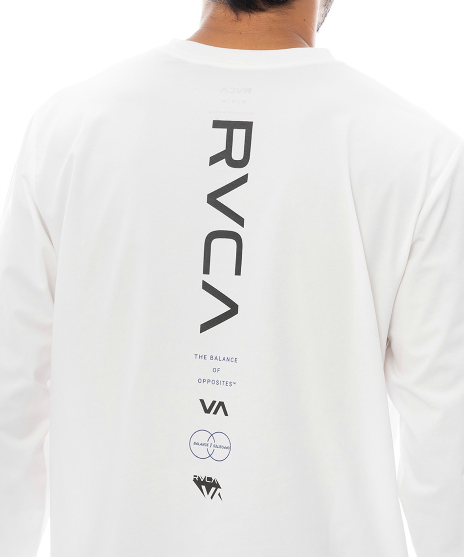ルーカ(RVCA) ラッシュガード 長袖 L SラッシュTシャツ BF041876
