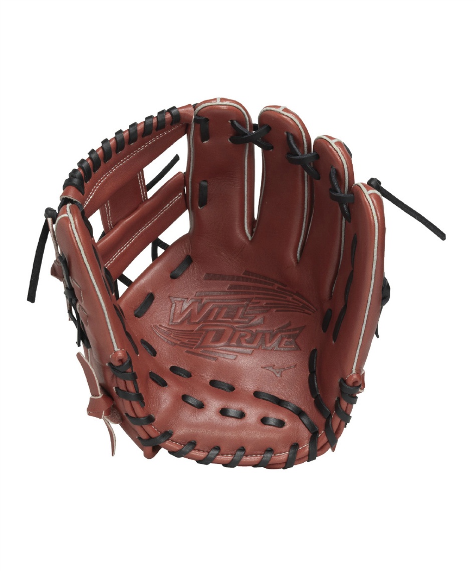 ミズノ(MIZUNO) 野球 一般軟式グローブ 内野手 軟式用WILL DRIVE RED