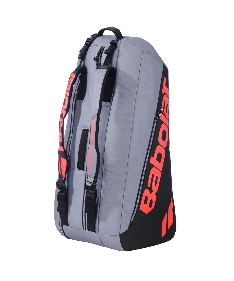 バボラ(Babolat) テニス バドミントン ラケットバッグ 6本用 ピュア