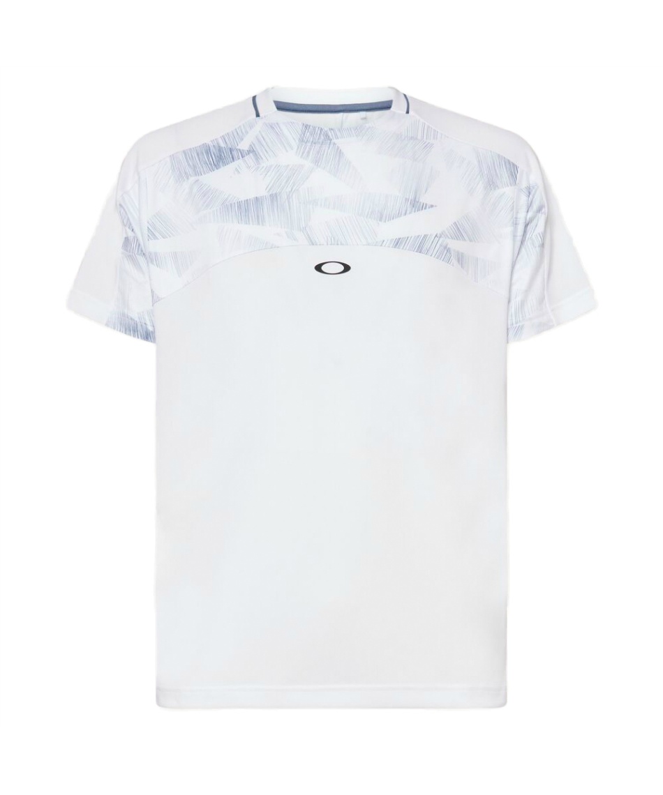 オークリー(OAKLEY) テニスウェア Tシャツ 半袖 SLANT BLOCK TEE 12.0