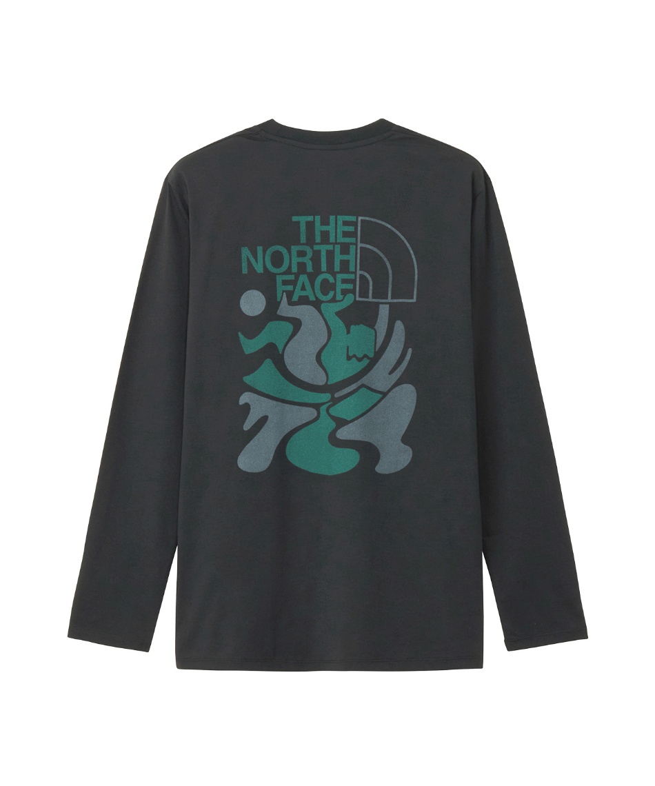 Tシャツ 長袖 ロングスリーブ ES クライミングロゴティー NT82593-K