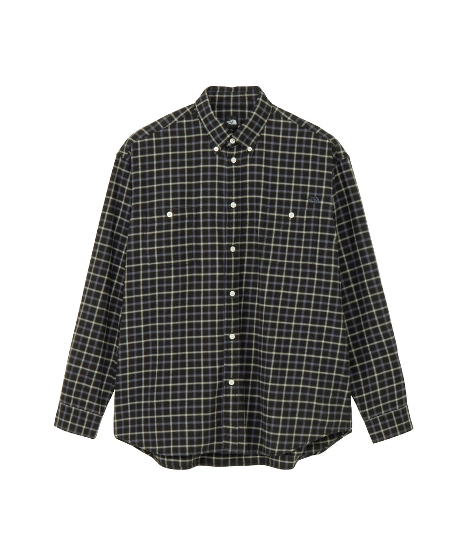 長袖シャツ ロングスリーブフロストフォージフランネルシャツ ユニ