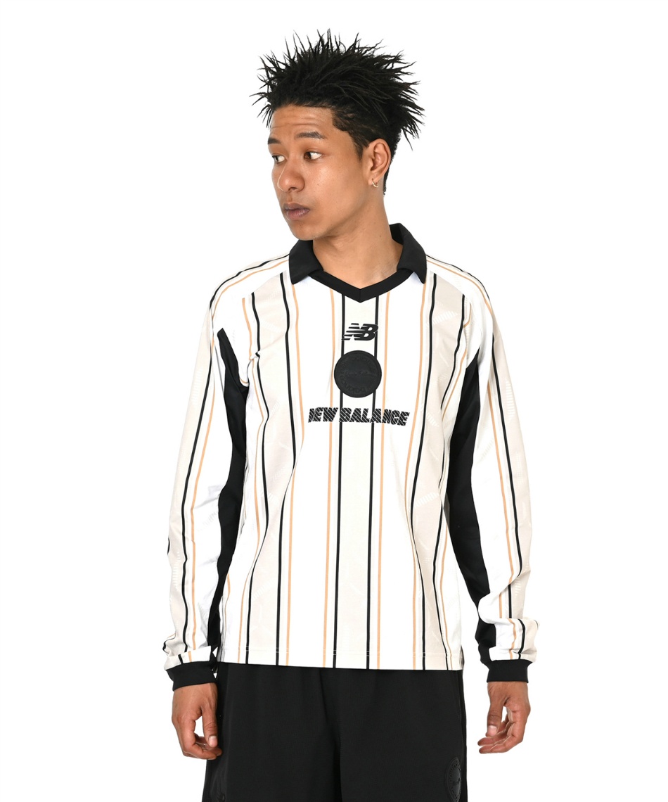 サッカーウェア プラクティスシャツ 長袖 BO グラフィック ポロシャツ