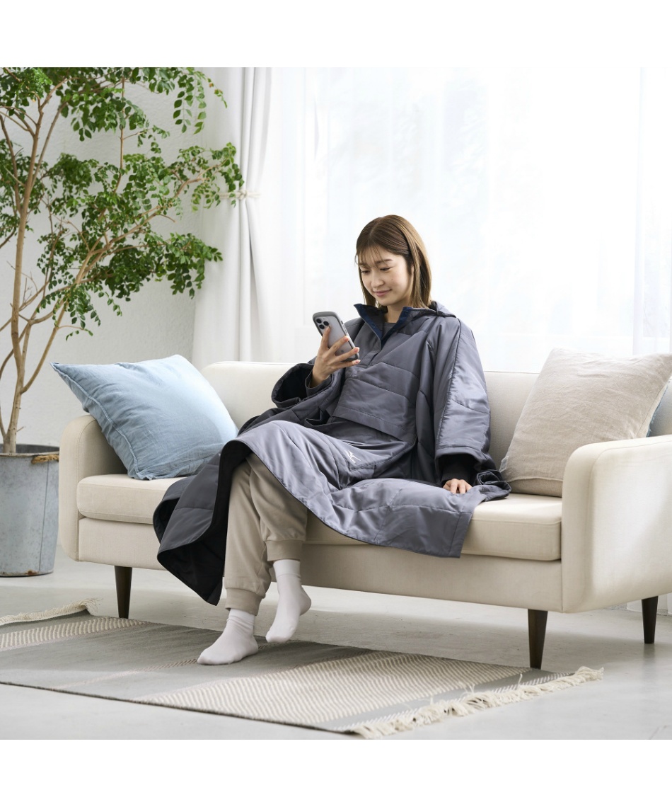 ミズノ(MIZUNO) 寝具 ブレスサーモ布団マルチウォーマー 着れるーの