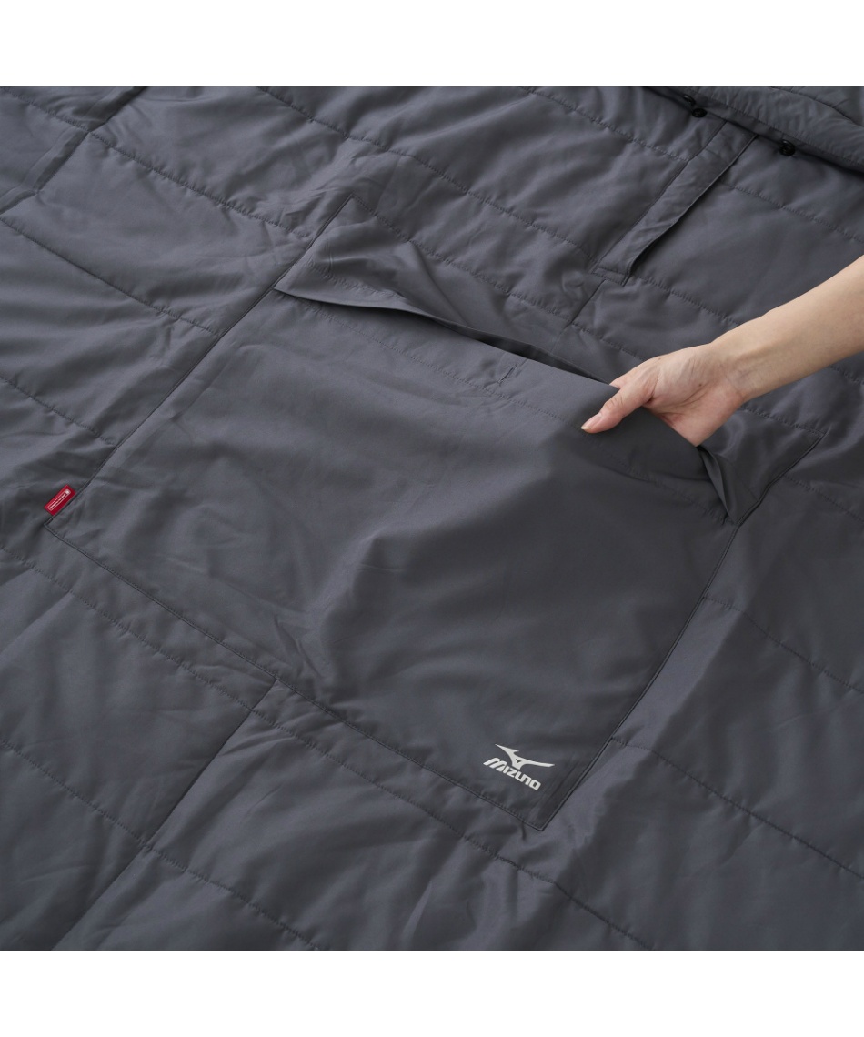 ミズノ(MIZUNO) 寝具 ブレスサーモ布団マルチウォーマー 着れるーの