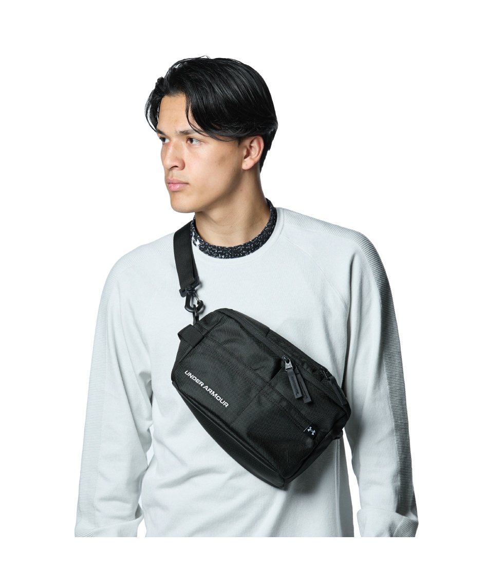 UNDER ARMOUR ゴルフポーチ　グレー UNDER ARMOUR アンダーアーマー ゴルフウエア ラウンド