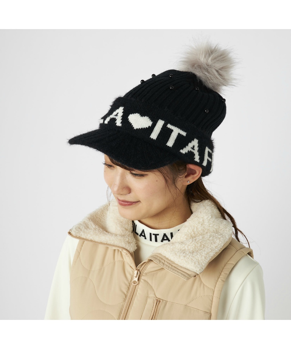 フィラ(FILA) ゴルフ ニット帽 ツバ付きニットキャップ 795-909 【2025