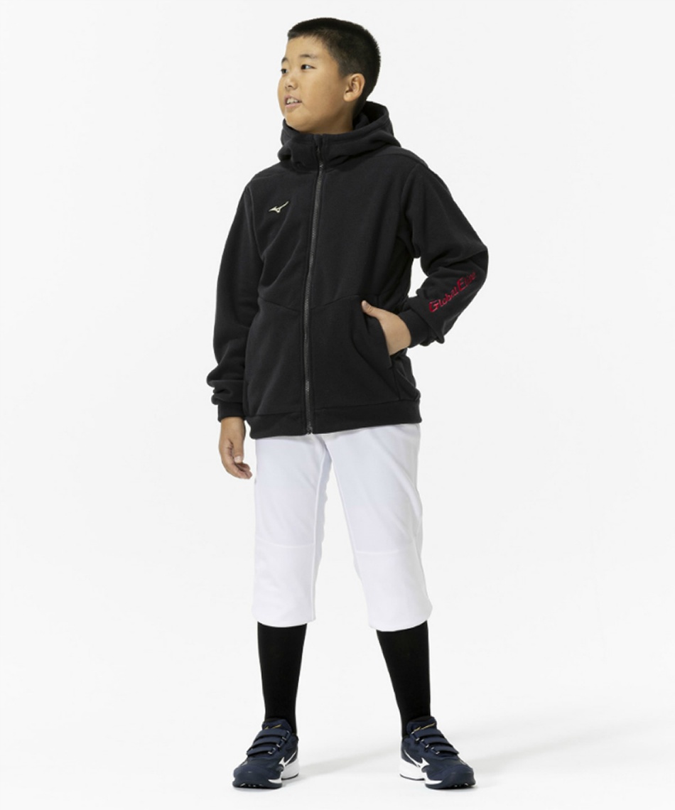 ミズノ(MIZUNO) 野球 スウェットパーカー フリースフーディ 厚手