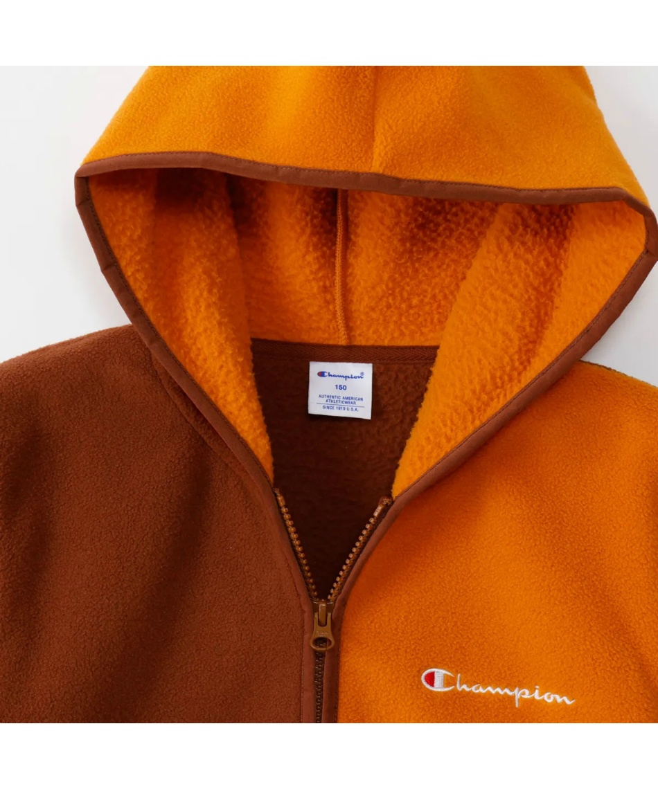 フリース キッズ ジップフーデッドジャケット CK-C601-860 | スポーツ