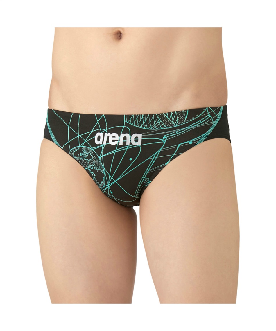arena 競パン Sサイズ トレーニングリミック ブラック arena トレーニングリミック【返品不可商品】 -デサントストア