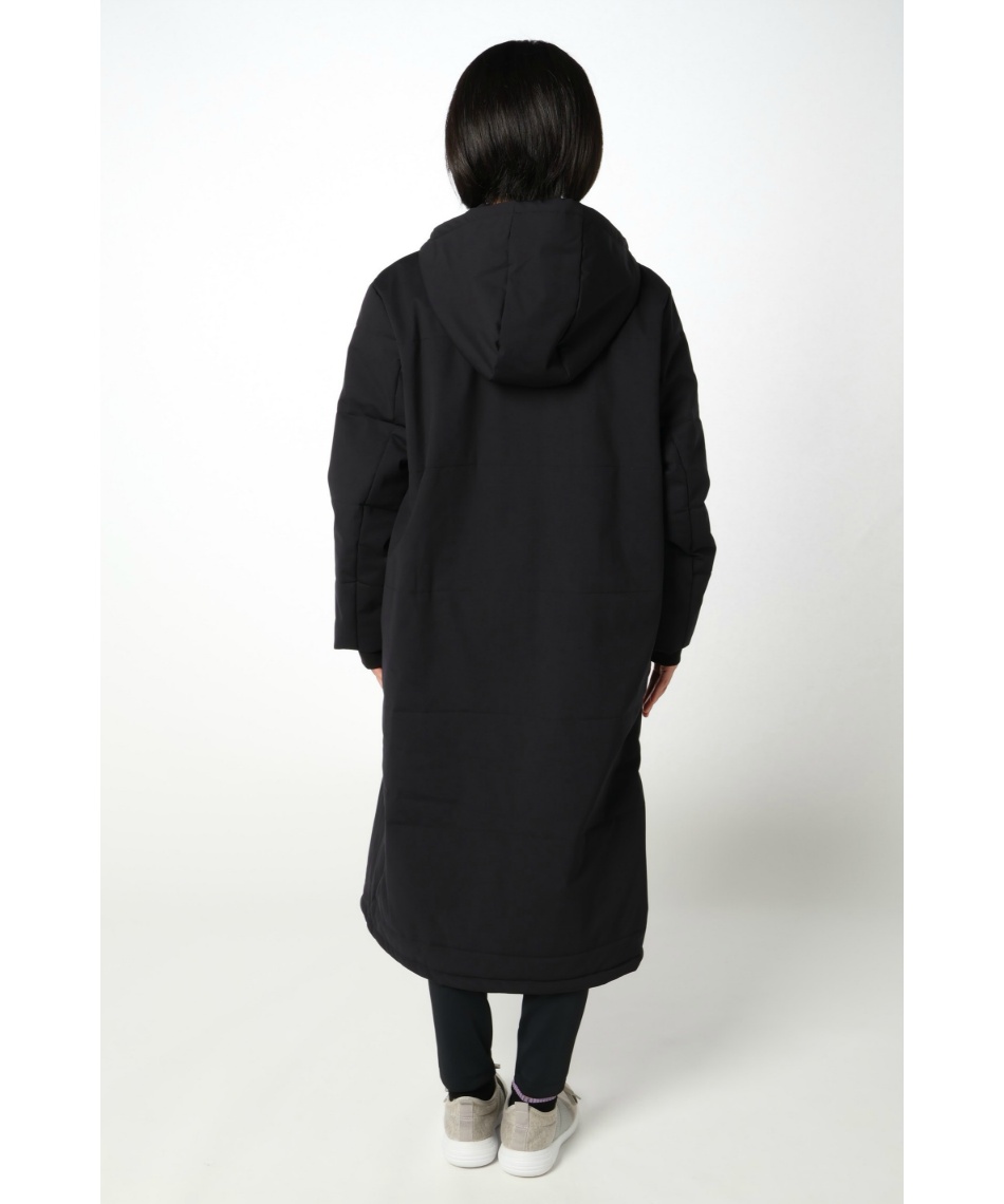 Champion ベルト付きロングコート 軽量 プリマロフト 黒 M 撥水 Champion（チャンピオン）の「【Champion / チャンピオン】ブラック