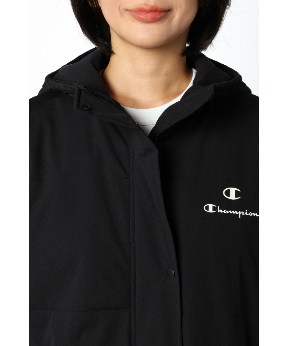 チャンピオン(Champion) ロングコート 中綿 FZフード付きロングコート