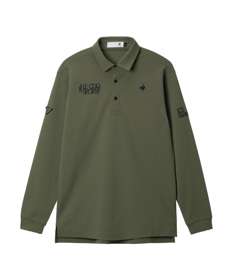 ★即日発送 新品 coq sprtif ルコック ゴルフ 長袖ポロ M 2枚 le coq sportif GOLF ルコックスポルティフ ゴルフ メンズ