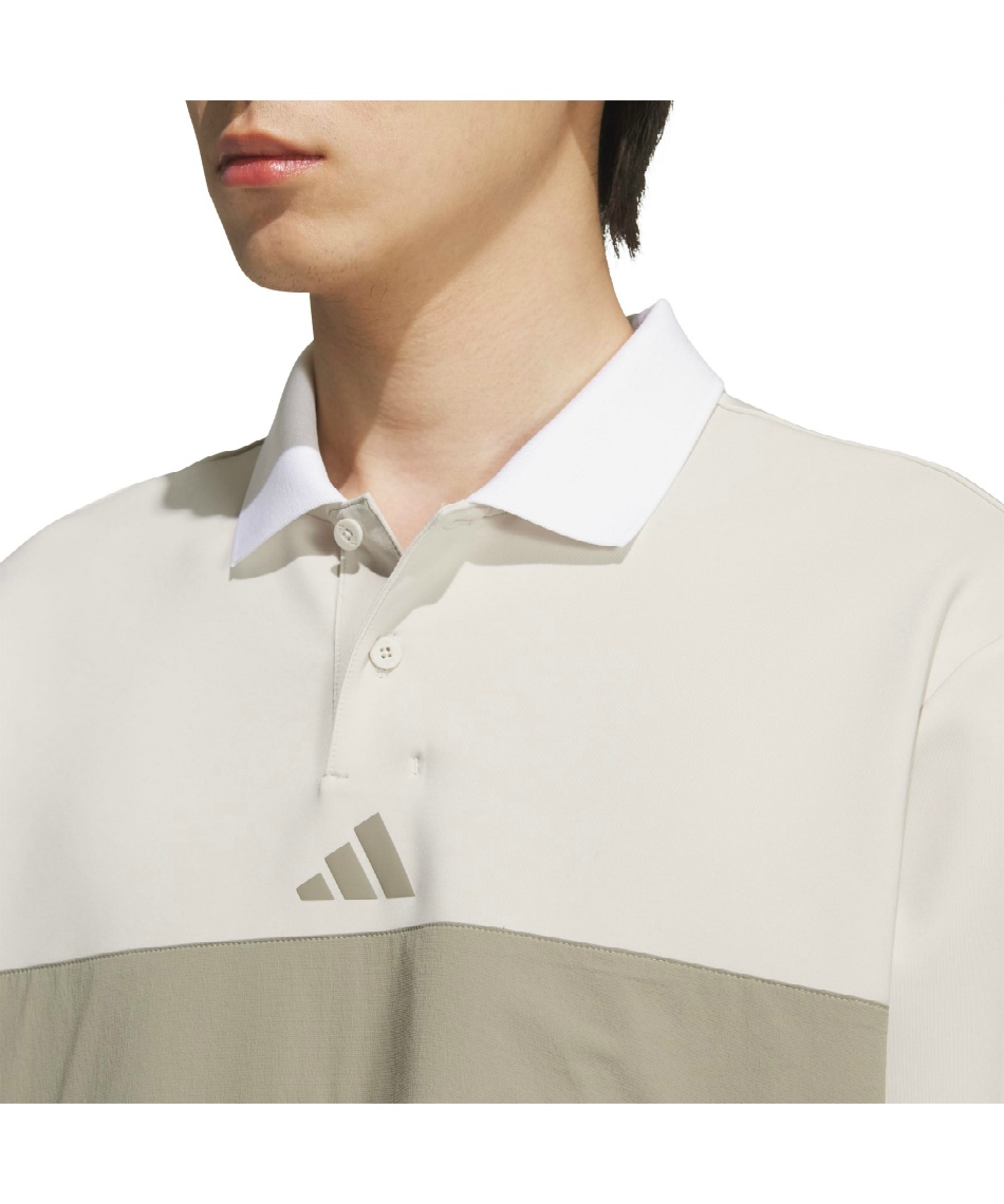 □ アディダス(adidas) ゴルフウェア ポロシャツ 長袖 ビヨンド ザ