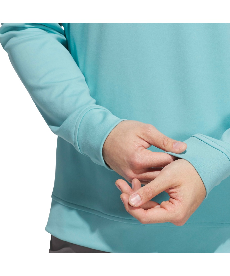 アディダス(adidas) ゴルフウェア スウェット ハーフジップ長袖