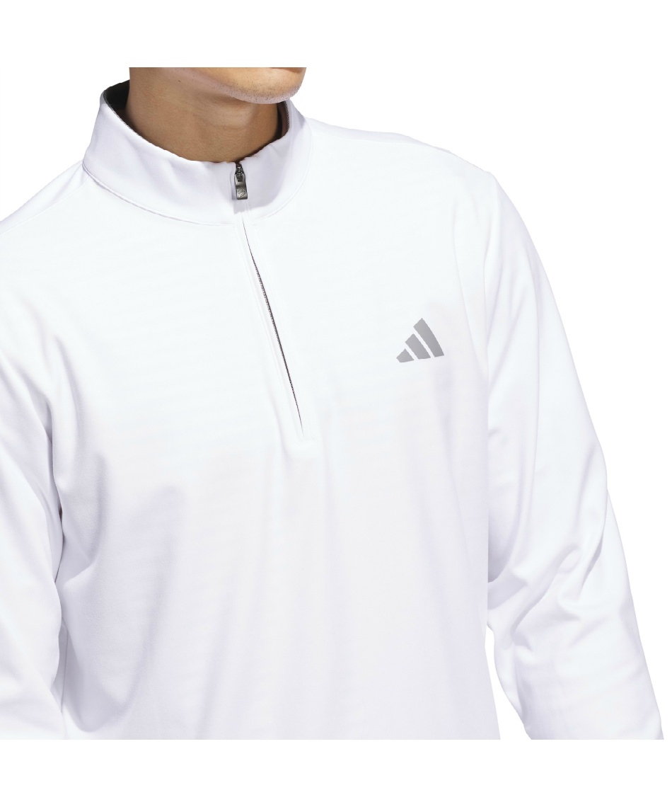 △ アディダス(adidas) ゴルフウェア スウェット ハーフジップ長袖