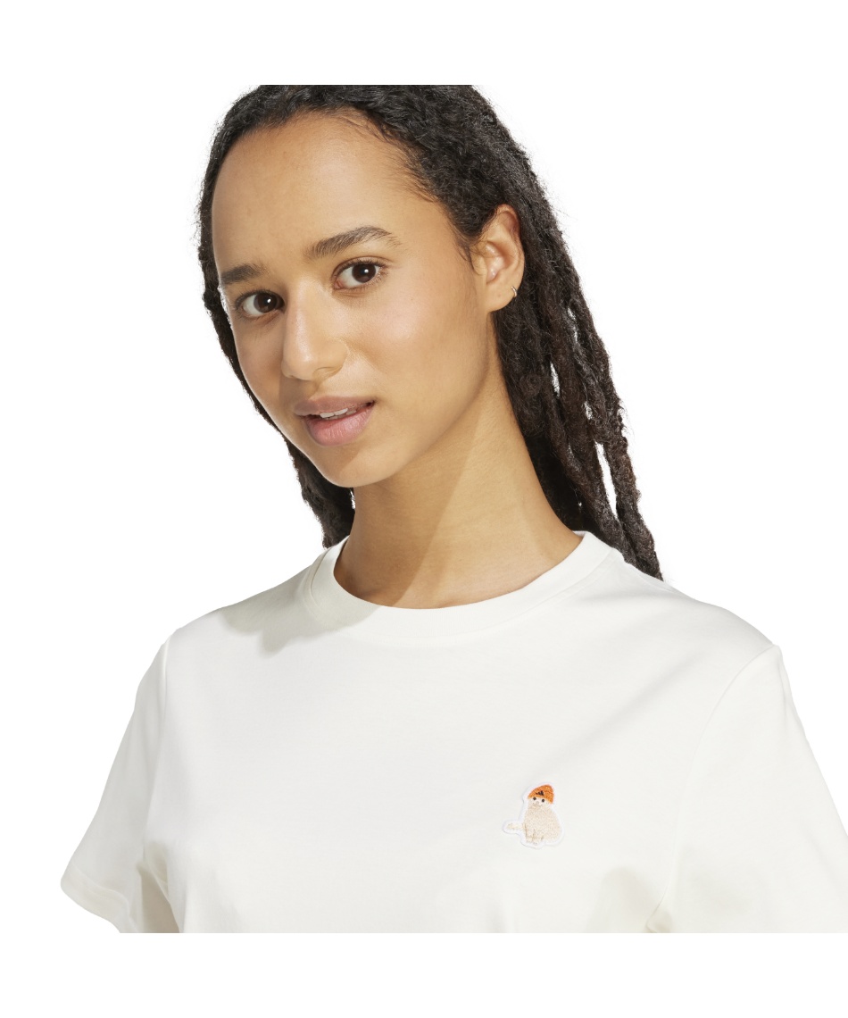 △ アディダス(adidas) Tシャツ 半袖 キャット パッチ グラフィック
