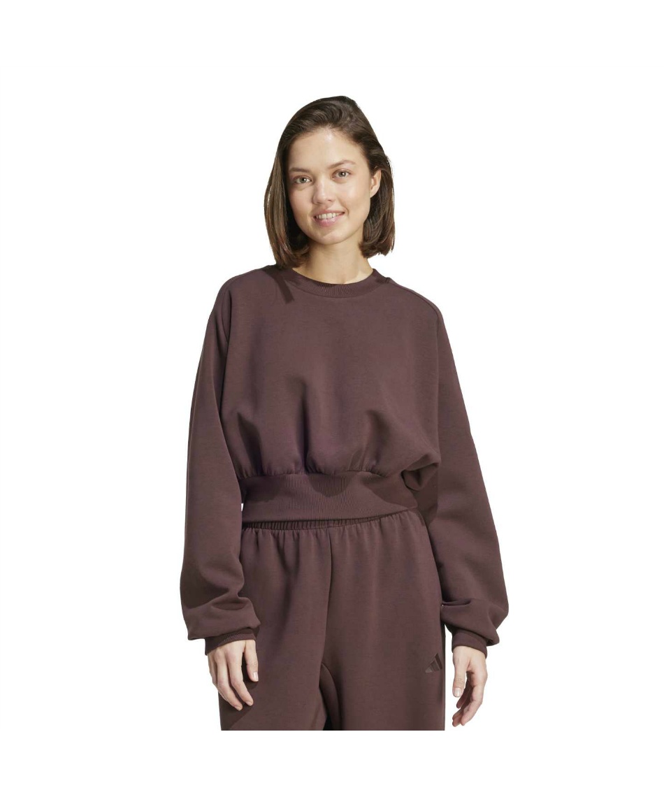 スウェットトレーナー ソフト ラックス ルーズ スウェットシャツ