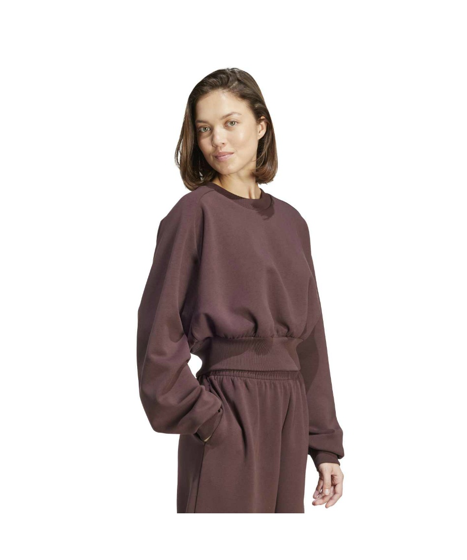 スウェットトレーナー ソフト ラックス ルーズ スウェットシャツ