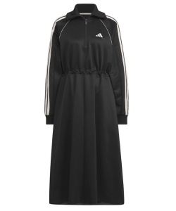 獲得ポイント66pt 30% OFF/SALE 【送料無料】アディダス(adidas) ワンピース 長袖 STSV トラックトップドレス KA0927 MBJ19 レディース BK/LPI S