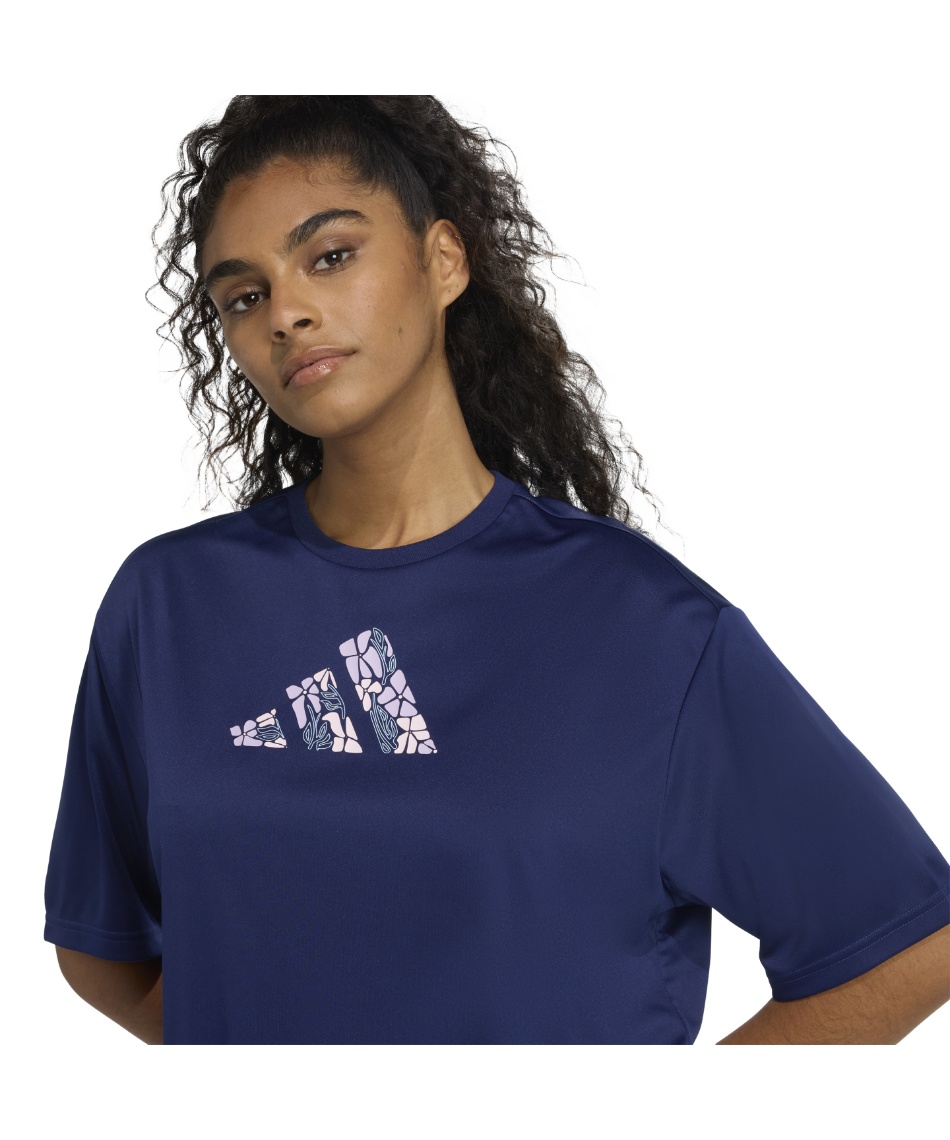 アディダス(adidas) Tシャツ 半袖 ソフト サイド グラフィックTシャツ