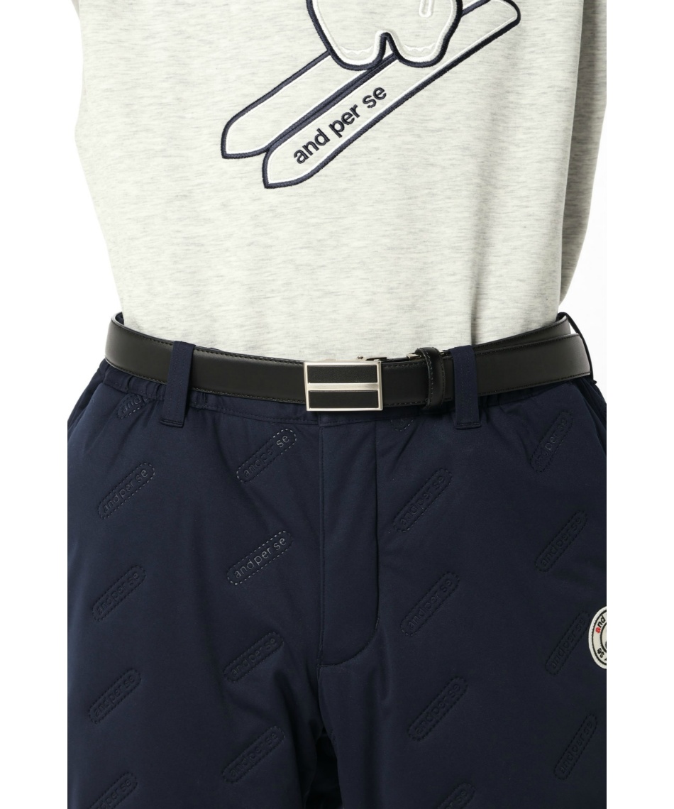 アンパスィ(and per se) ゴルフウェア ロングパンツ エアジャスター中