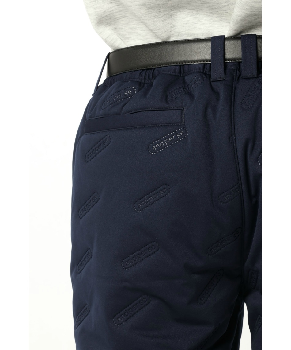 アンパスィ(and per se) ゴルフウェア ロングパンツ エアジャスター中