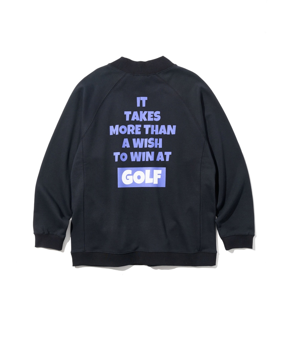 ゴルフウェア スウェット モックネックトレーナー 5G199-80BG 【2025年