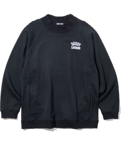 獲得ポイント102pt 15% OFF/SALE 【送料無料】ボギー ラウンジ(BOGEY LOUNGE) ゴルフウェア スウェット モックネックトレーナー 5G199-80BG 【2025年秋冬モデル】 メンズ 49BK LL