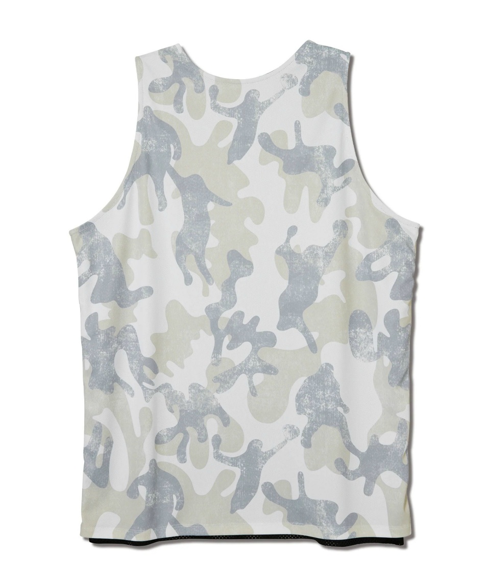 アクター(AKTR) バスケットボールウェア ノースリーブ PLAY CAMO