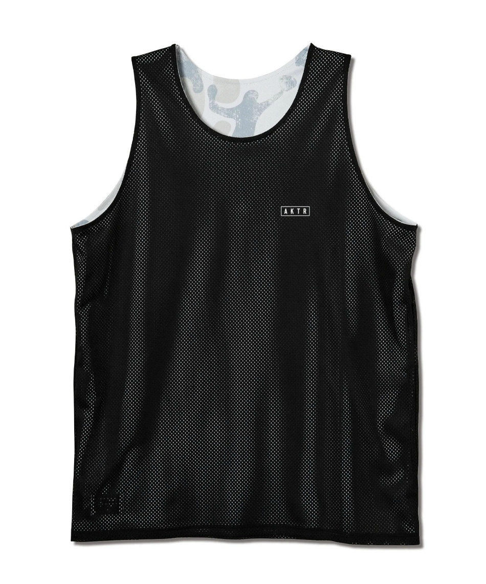 アクター(AKTR) バスケットボールウェア ノースリーブ PLAY CAMO